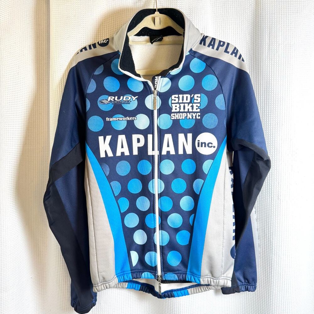 Verge Sport Cycling Jersey Long Sleeve Fleece Men's Medium Cold Weather Poland